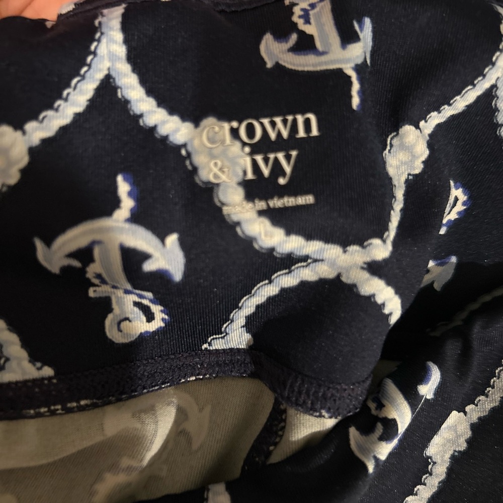 Crown & Ivy Anchor leggings L - Picture 4 of 4